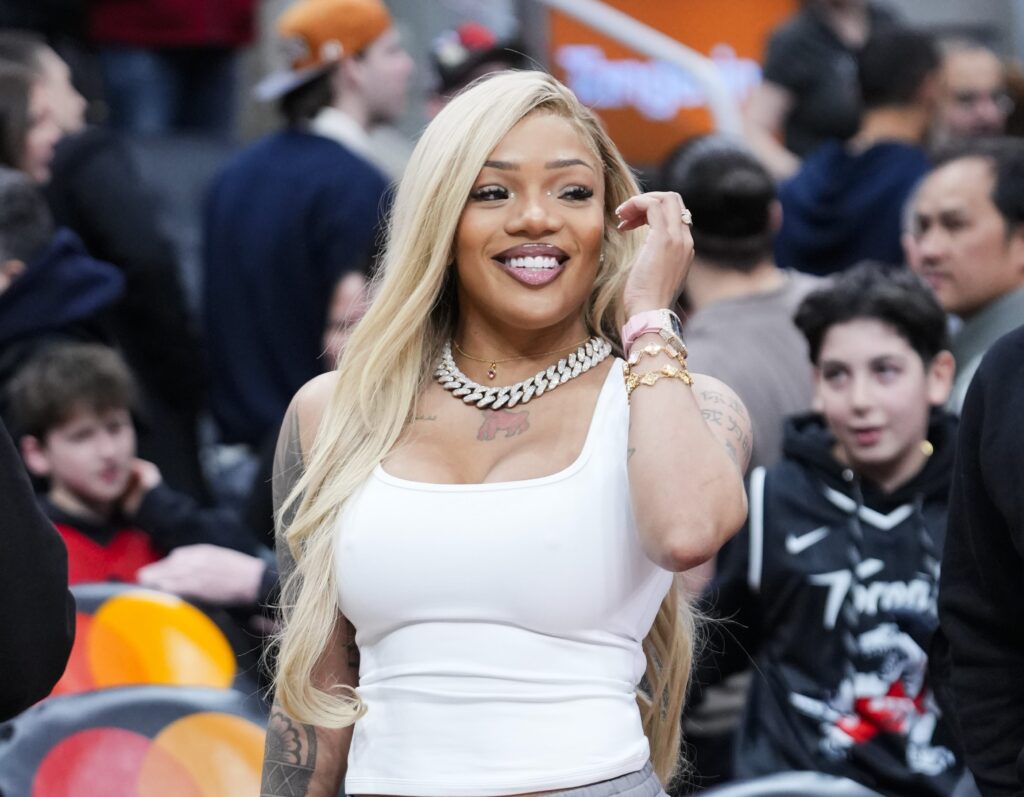 Clocked It! GloRilla Addresses Pregnancy Rumors During Recent Basketball Game Appearance (VIDEO)