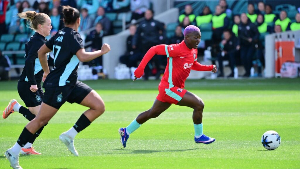 Two-time NWSL MVP Temwa Chawinga makes awaited return to pitch, doesn’t take long to dominate