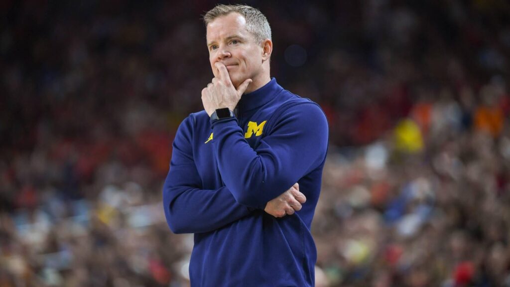 Dusty May spurns North Carolina, too: Michigan coach rejects Tar Heels as he prepares for title game vs. UConn