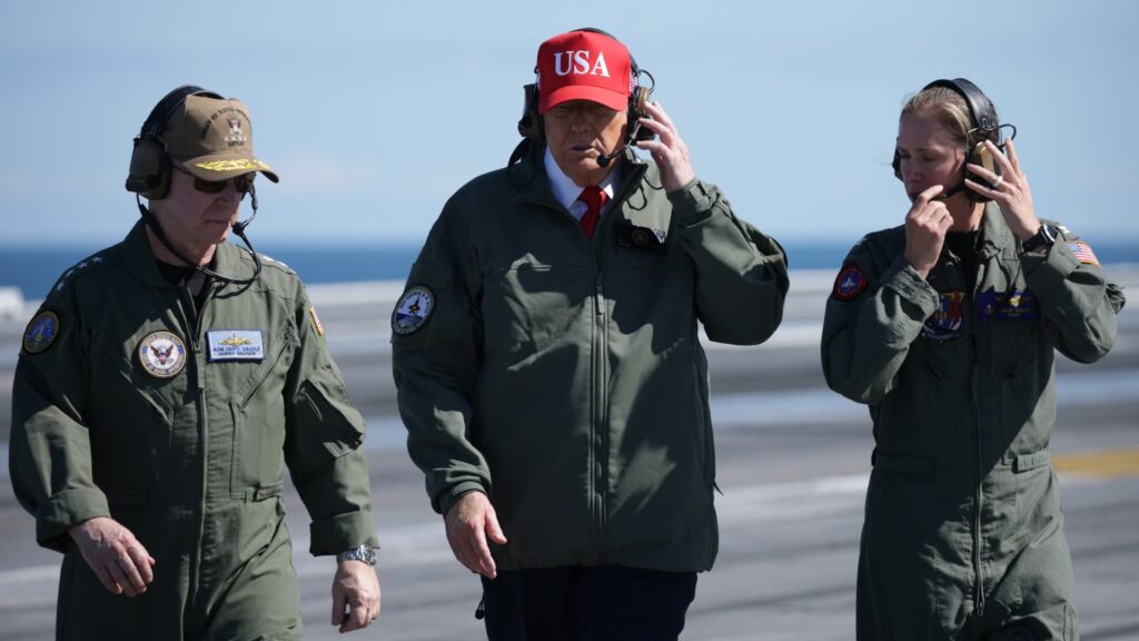 Trump warns U.S. military will stay near Iran until ‘real agreement’ is honored Trump warns U.S. military will stay near Iran until ‘real agreement’ is honored