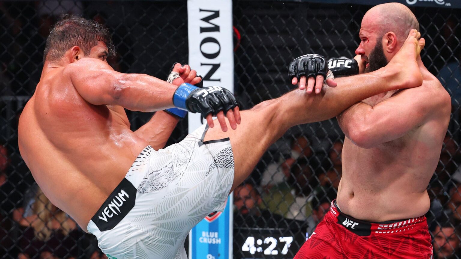 UFC 327 results, highlights: Paulo Costa scores thunderous head kick KO against Azamat Murzakanov
