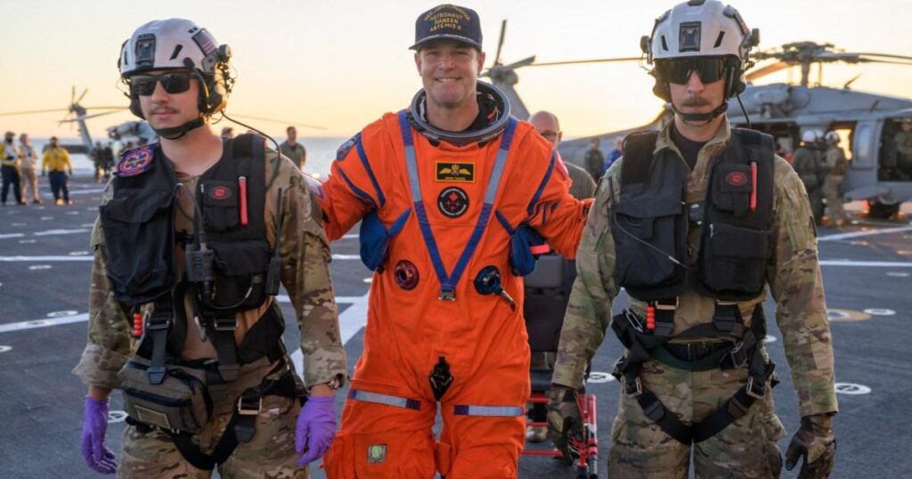 Artemis II astronauts struggle to walk after 9 days without gravity…