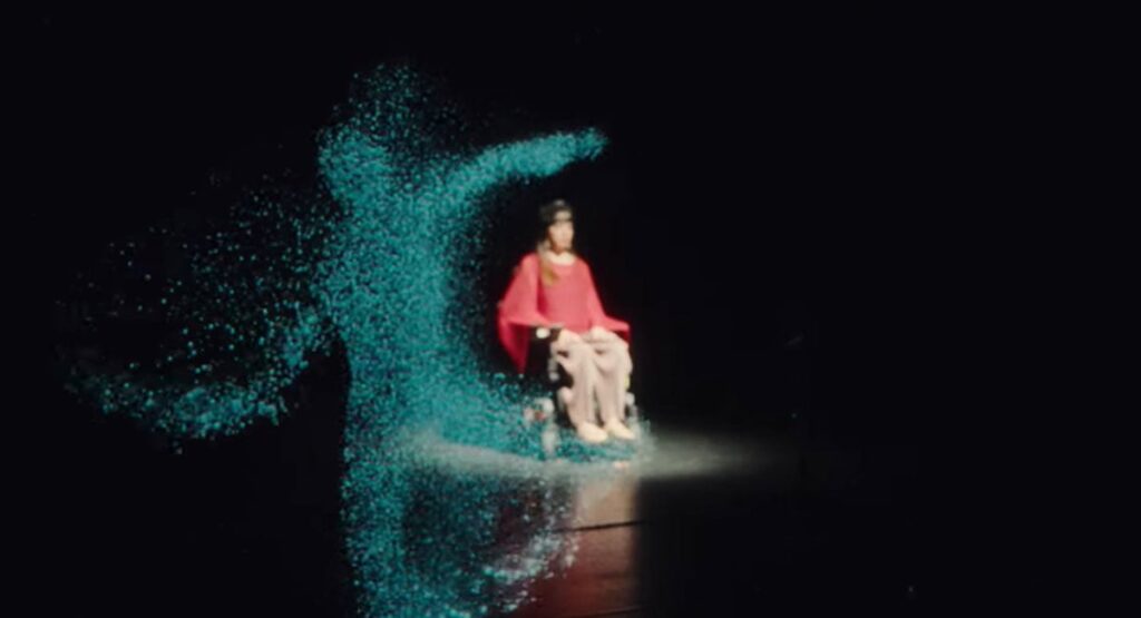 How a dancer with ALS used brainwaves to perform live