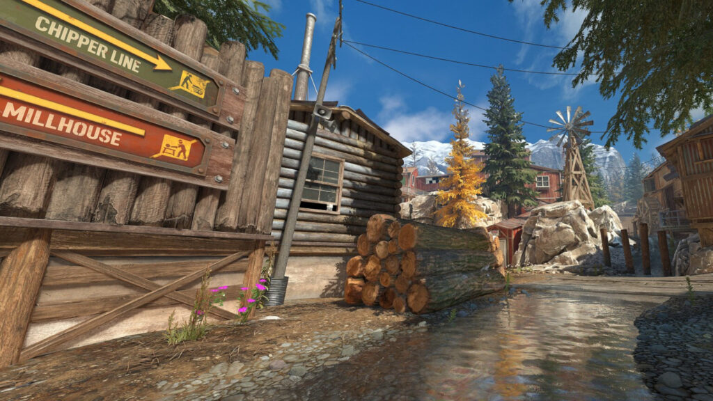 FMPONE reveals new CS2 map called Splinter, set in a Canadian lumber camp