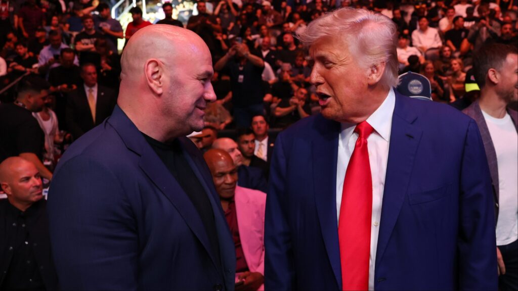 Dana White blasted for booking “a fight card for his king Trump’s birthday” by ex-UFC title challenger