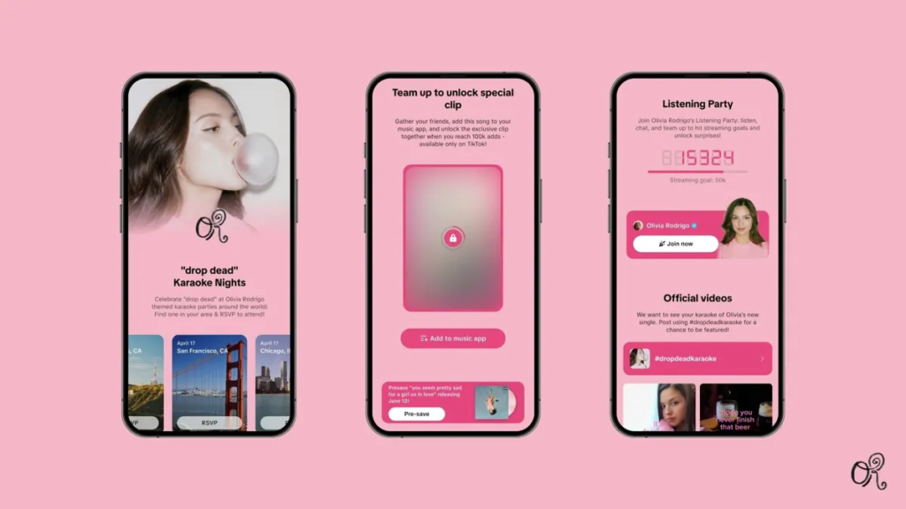 TikTok Goes Bigger on Karaoke with In-App Hub + Olivia Rodrigo Tie-Up