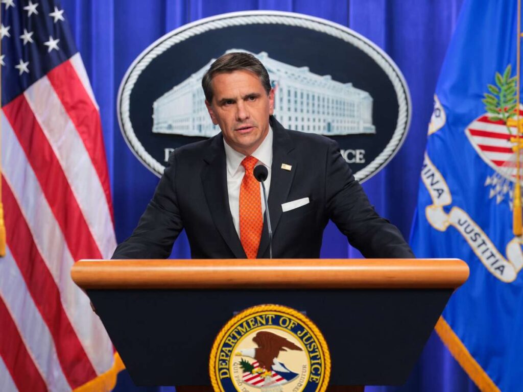 Todd Blanche Says Americans “Should Be Happy” With Trump’s Weaponization of DOJ Todd Blanche Says Americans “Should Be Happy” With Trump’s Weaponization of DOJ