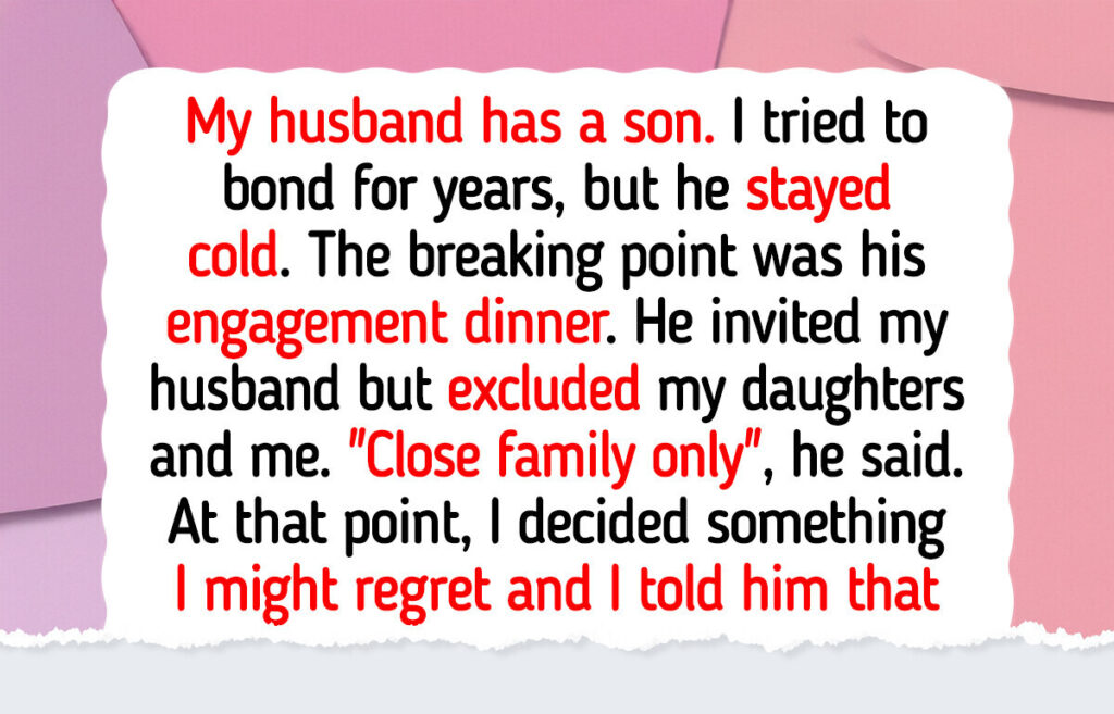 I Refuse to Help My Stepson—It’s Time He Learns My Kindness Had a Price