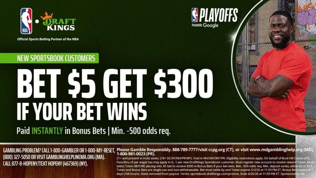 Use DraftKings promo code to get $300 bonus bets for Knicks-Hawks, Lakers-Rockets, Astros-Cardinals Saturday