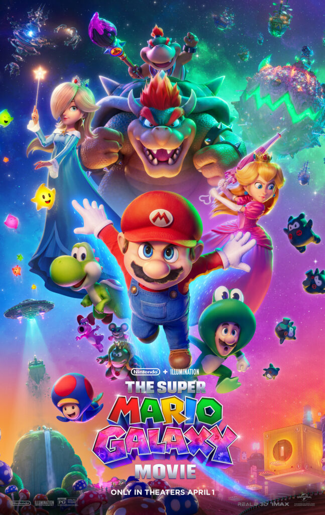 ‘Super Mario Galaxy Movie’ still got game, No. 1 for 3rd consecutive week