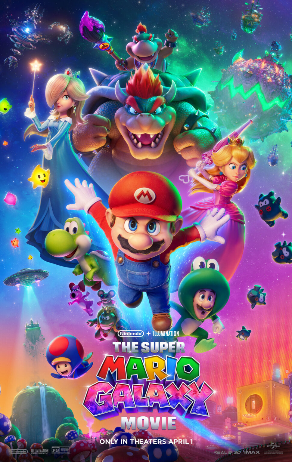 ‘Super Mario Galaxy Movie’ still got game, No. 1 for 3rd consecutive week