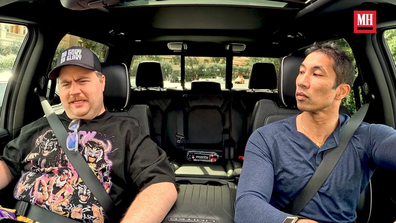 Actor and Pro Wrestler Paul Walter Hauser Takes a Ride in the MH Muscle Car