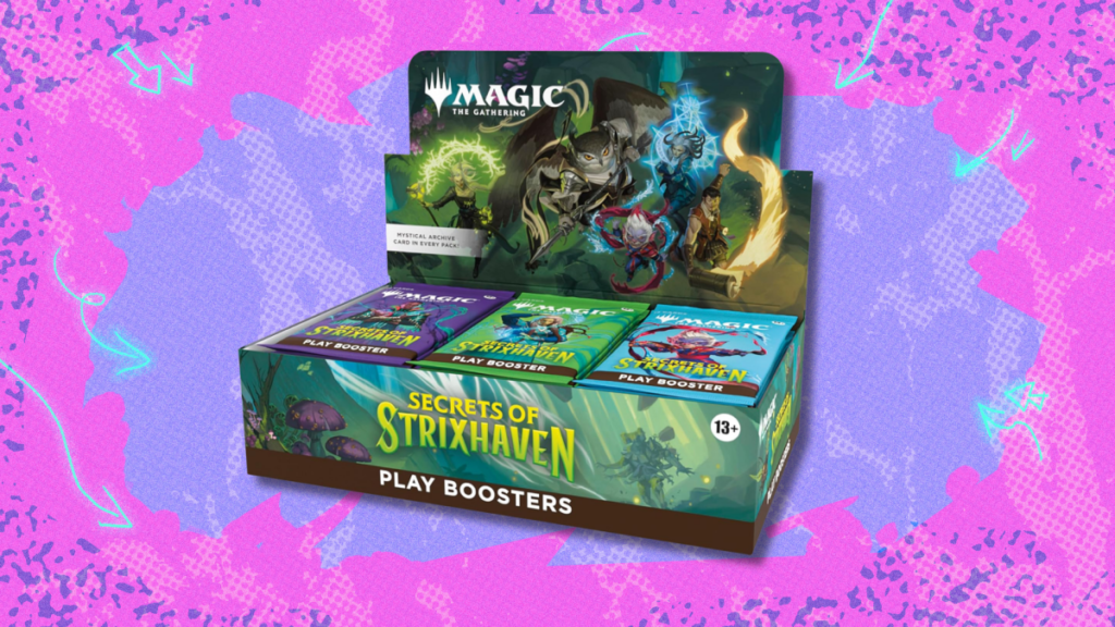 Dive into the Magic: The Gathering Secrets of Strixhaven expansion with this discounted booster box