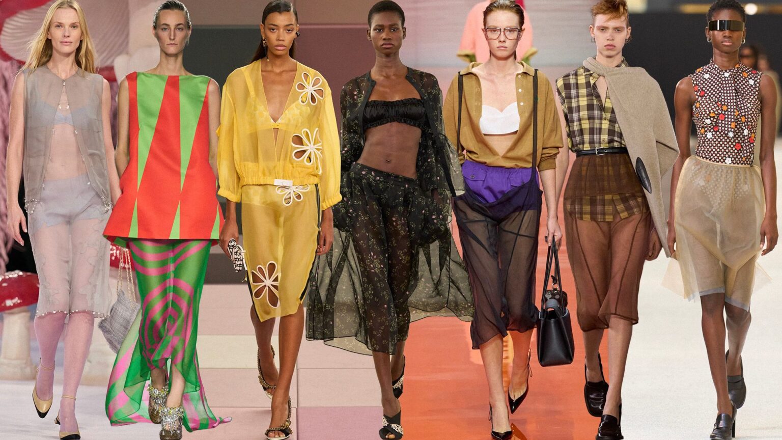 8 Ways to Wear the ’90s-Inspired Sheer Skirt Trend This Spring