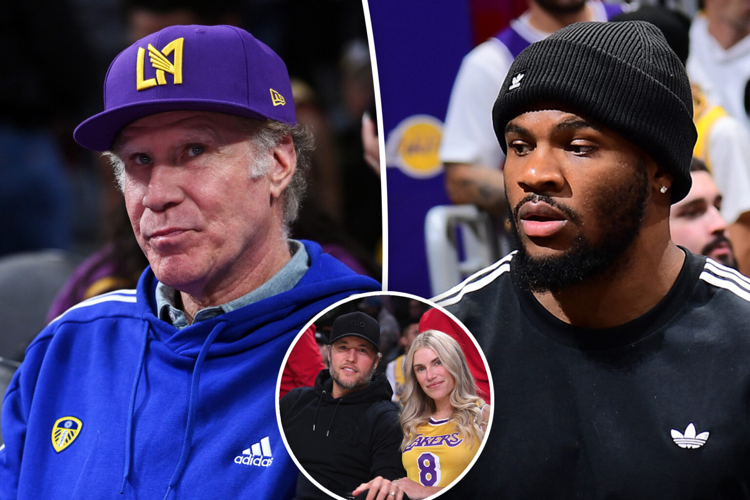 Lakers vs Rockets Game 2 brings star-studded crowd with Matthew Stafford, Will Ferrell, Shannon Sharpe and more