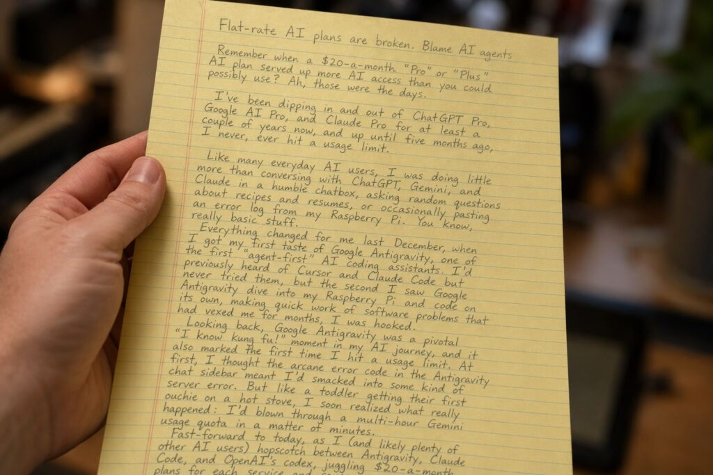 ChatGPT’s new image model turned my article into handwriting