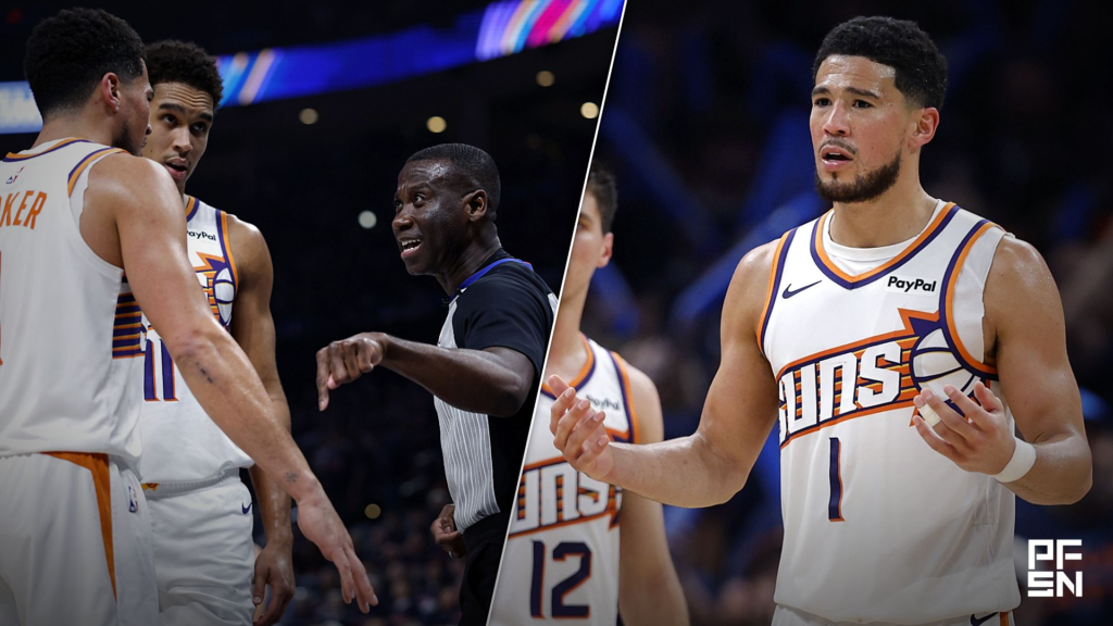 ‘GOT A TECH FOR SAVING THE BALL’ — NBA World Reacts as Devin Booker Fumes Over ‘Ridiculous’ Officiating in Suns-Thunder Game 2
