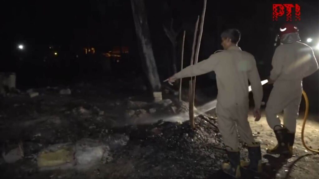Major fire rips through Delhi’s Shakur Basti, over 100 shanties destroyed, no casualties reported