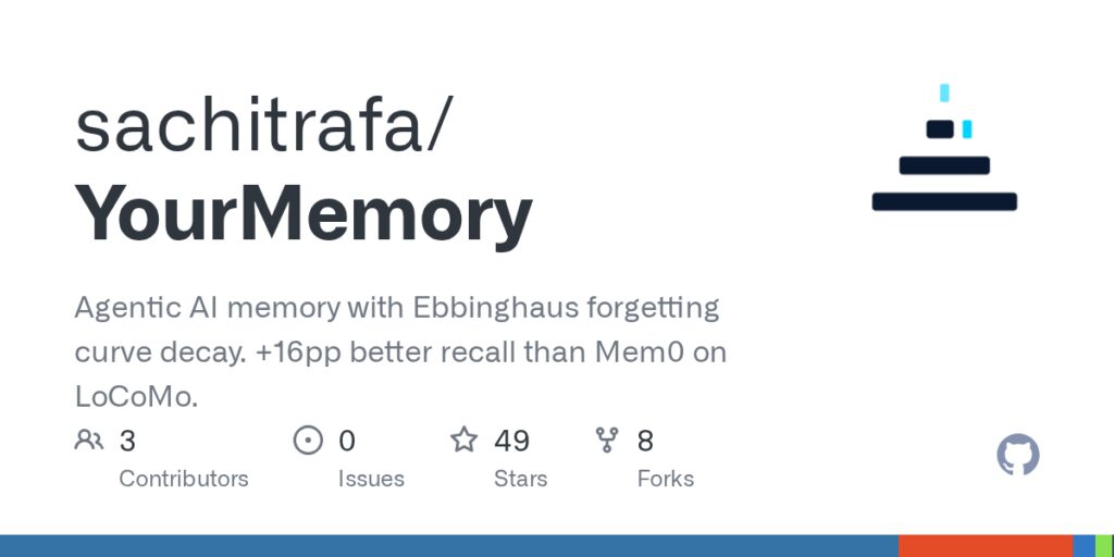 Show HN: AI memory with biological decay (52% recall)