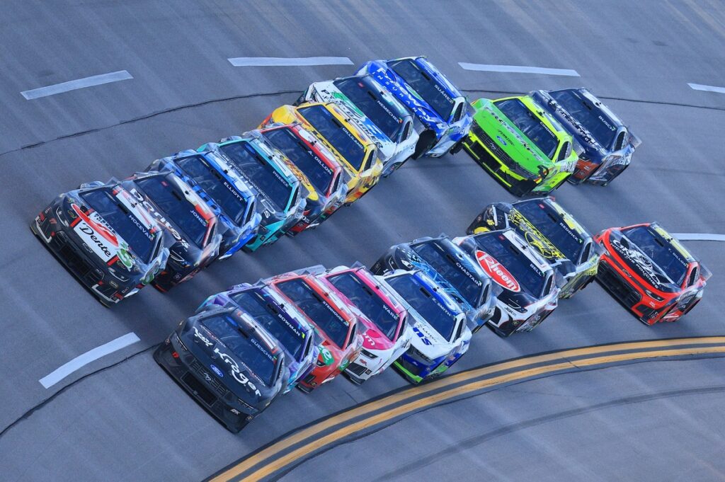 The worst of NASCAR’s superspeedway product on display at Talladega