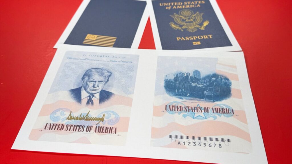 U.S. to issue commemorative passports with Trump’s picture for America’s 250th birthday