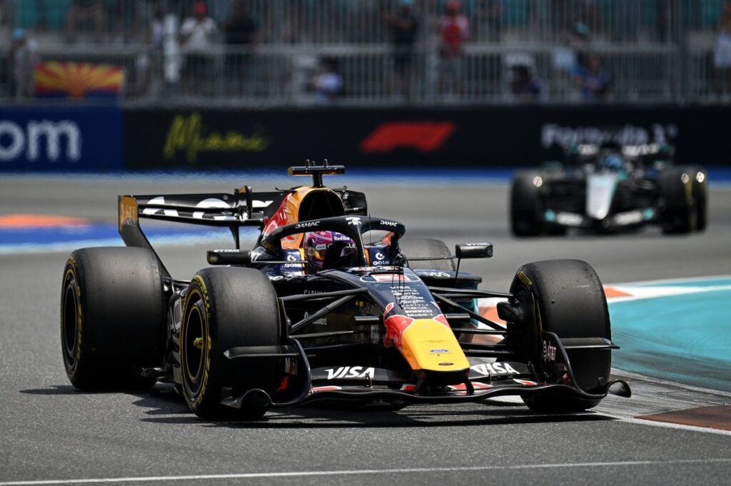 Max Verstappen “no longer a passenger” as improved Red Bull yields Miami F1 front row