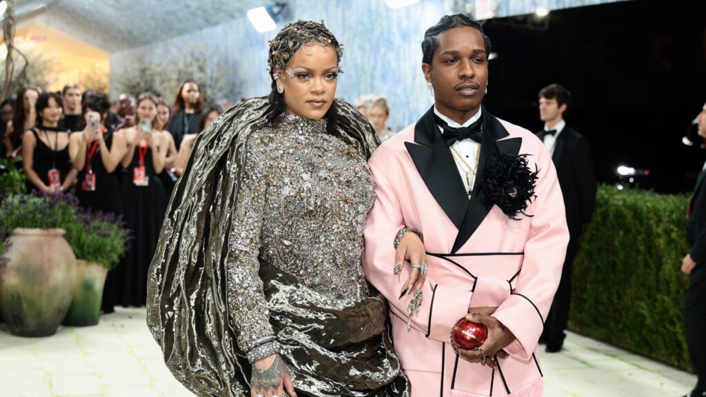 Rihanna Shines Bright Like a Diamond as She Shuts Down Met Gala Carpet Alongside A$AP Rocky