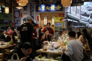 China services activity grows at faster rate in April, private PMI shows