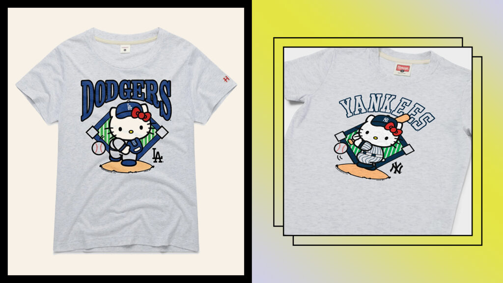 Hello Kitty Makes a Play for MLB With Officially Licensed Team Merch