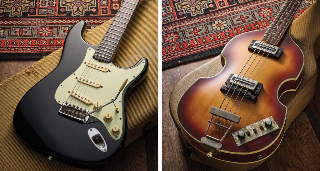 “A lot of Oasis-related gear has come up for sale… but there can’t be that many pre-CBS Strats that were owned by Noel”: Up close and personal with a ’63 Strat and ’70s Höfner Violin Bass with Oasis and Ocean Colour Scene connections