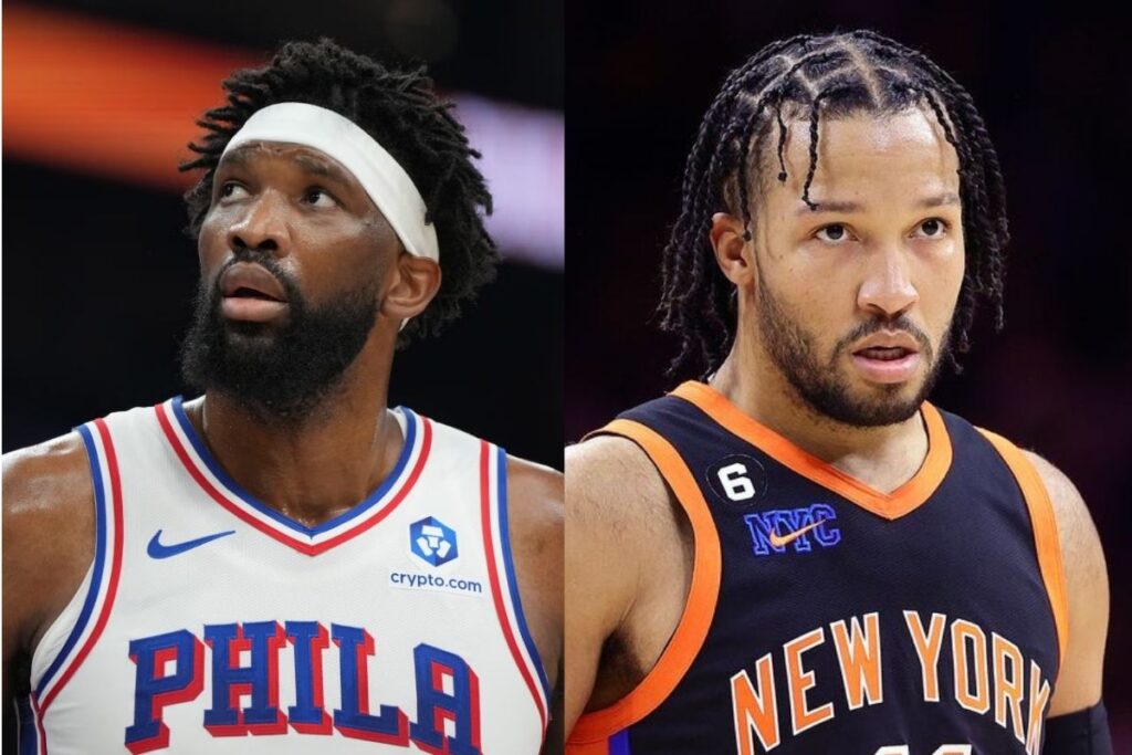 Joel Embiid Booed at Home as Jalen Brunson, Knicks Likely to Keep 76ers Star’s 12-Year Drought Alive Joel Embiid Booed at Home as Jalen Brunson, Knicks Likely to Keep 76ers Star’s 12-Year Drought Alive