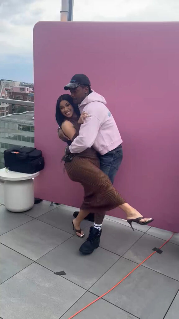 Cardi B and Stefon Diggs pack on the PDA at Mother’s Day event amid reconciliation rumors