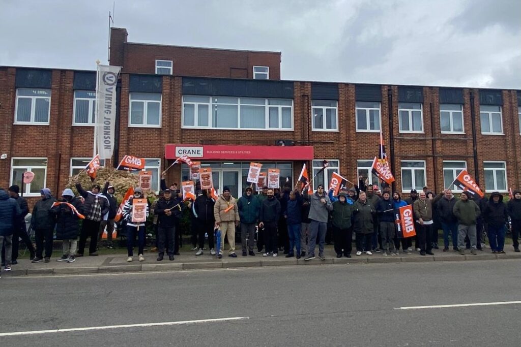 Strike starts at Crane BS&U