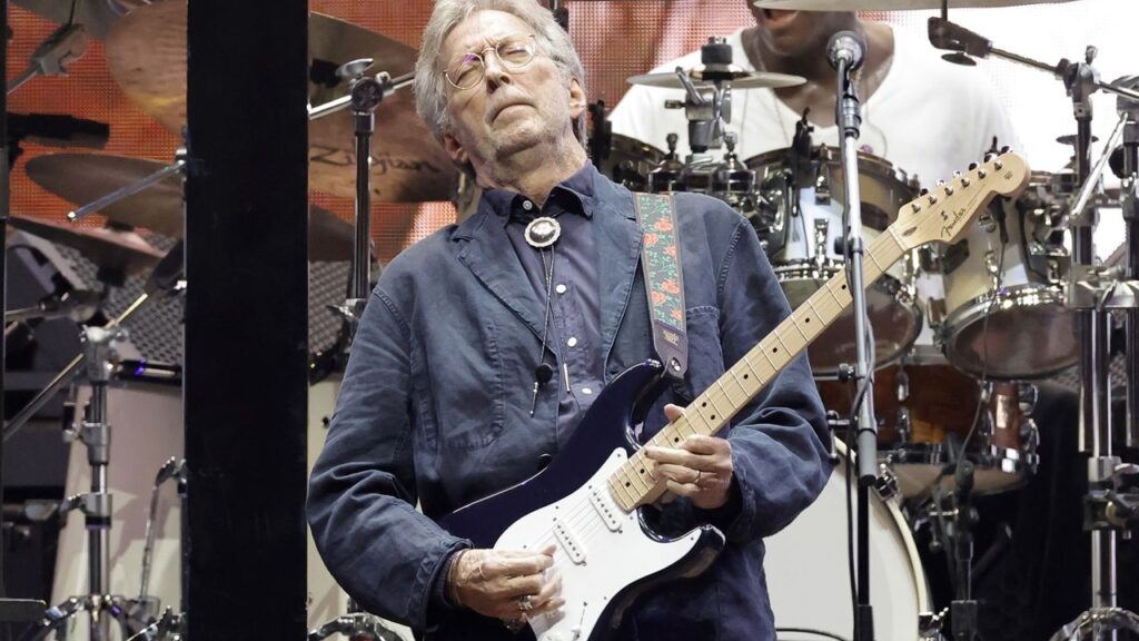Eric Clapton ends gig early after being hit by object thrown from crowd