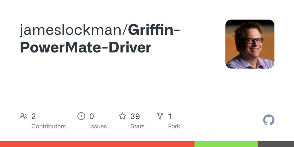 Griffin PowerMate driver for modern macOS