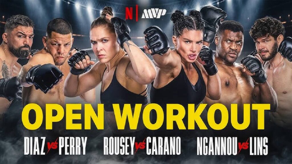 MVP MMA: Rousey vs. Carano Open Workouts MVP MMA: Rousey vs. Carano Open Workouts