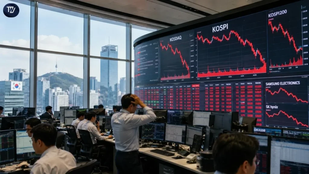 South Korea’s KOSPI Market Crash Wipes $370B as Coinone Talks Heat Up