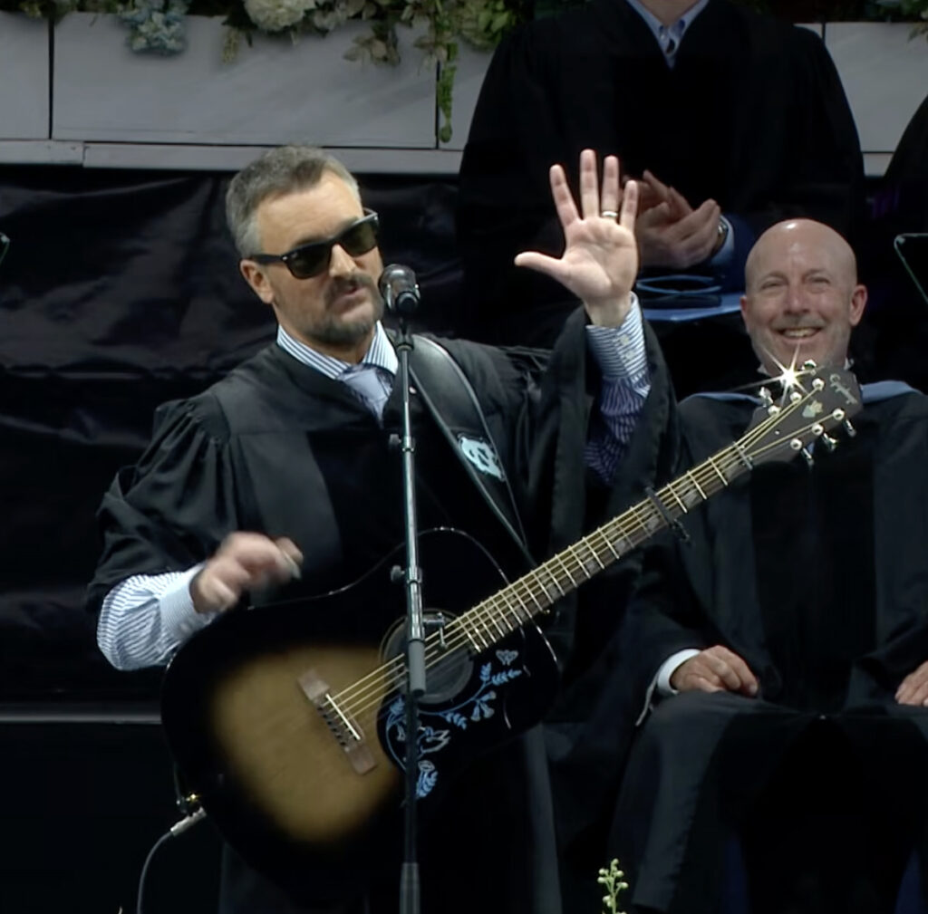 Eric Church delivers ‘greatest commencement speech ever’ in viral address to University of North Carolina graduates