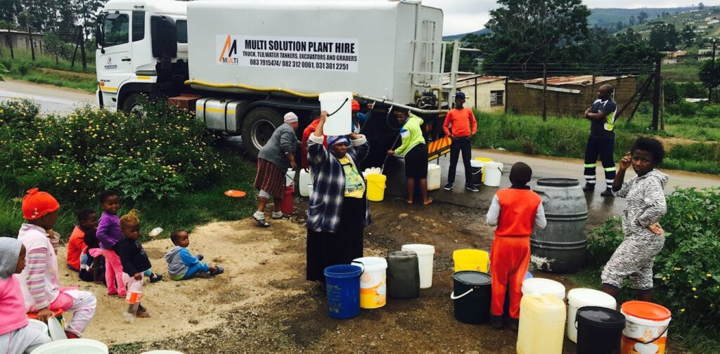 Water tank delivery in South Africa has stopped pipes getting fixed and opened the door to corruption – research