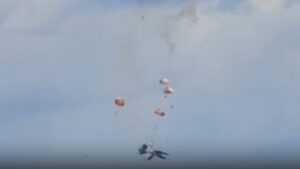 Two EA-18 fighter jets collide at Mountain Home airshow, pilots ejected safely