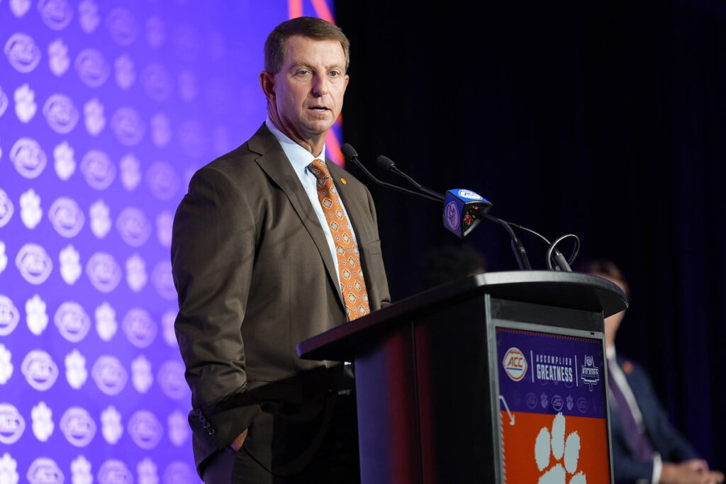 Dabo Swinney’s Concerns Proven True as Clemson Faces $1.5B Debt While Major Crisis Hits ACC Schools Dabo Swinney’s Concerns Proven True as Clemson Faces $1.5B Debt While Major Crisis Hits ACC Schools