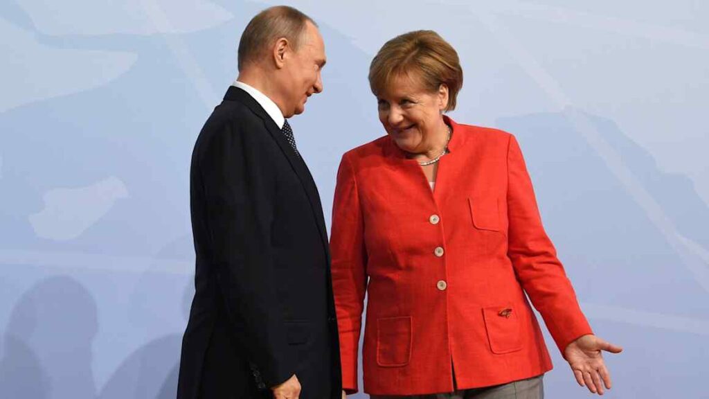 EU mulls Merkel or Draghi as possible Putin whisperer