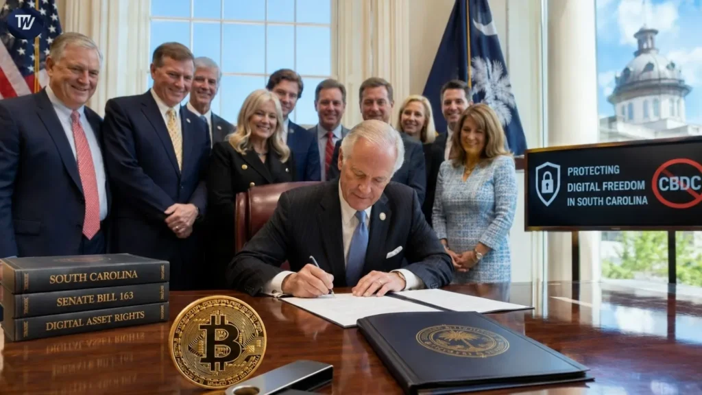 Crypto Regulation South Carolina Bans CBDC and Expands Bitcoin Rights Law