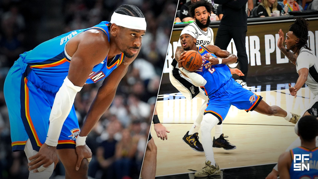 ‘Most Unwatchable MVP in NBA History’ — NBA World Rips Shai Gilgeous-Alexander’s ‘SHAMELESS’ Foul-Baiting in Thunder-Spurs Game 4