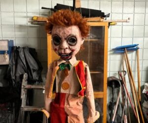 Look: Massachusetts police seek owner of giant creepy puppet