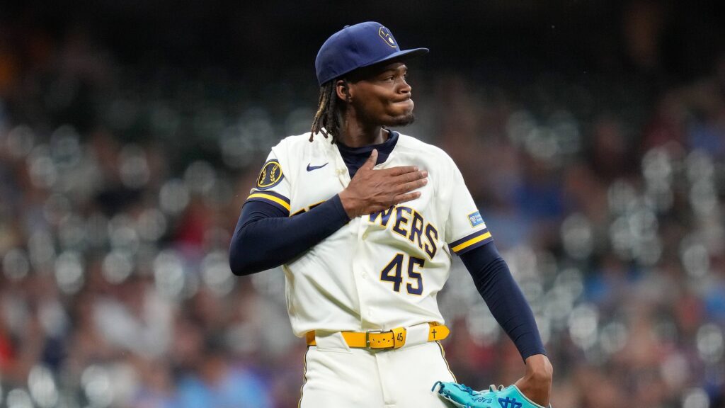 Abner Uribe’s ridiculous antics put his Brewers teammates in the crosshairs