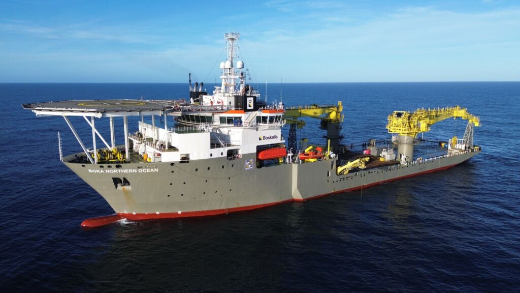 Boskalis vessel back to work in North Sea following dry dock in Spain