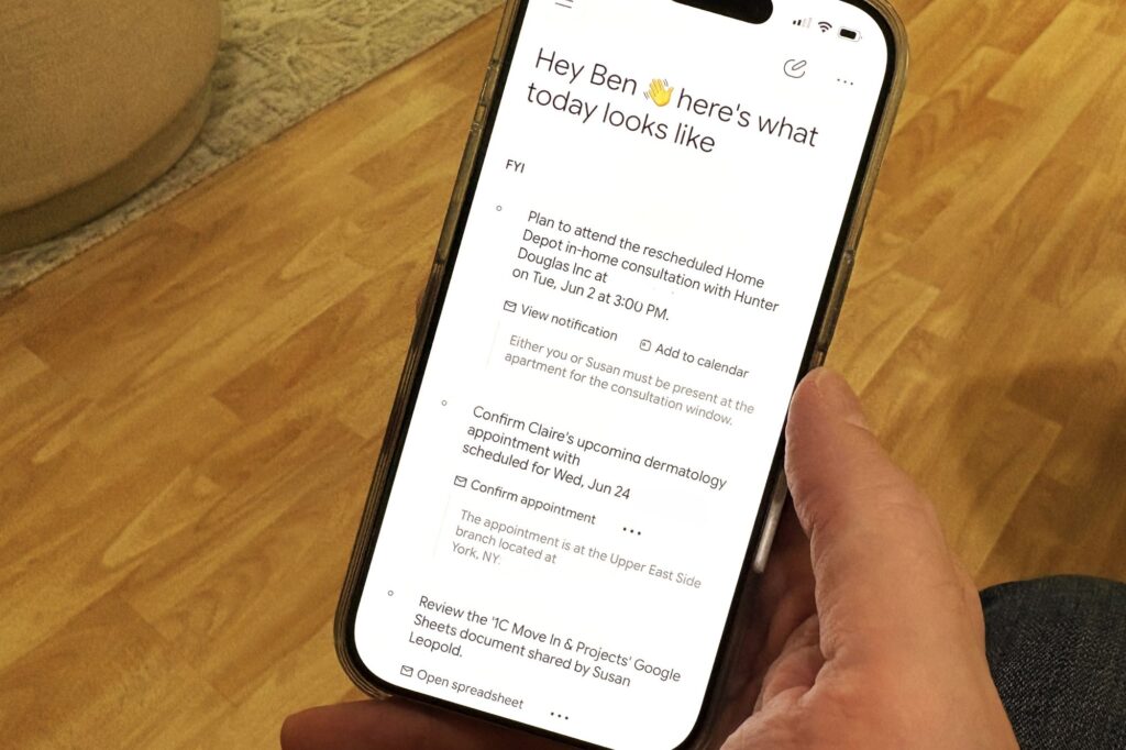 Google’s best new AI feature is just a really good to-do list