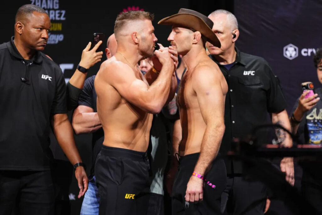 Sean Strickland dismisses Dricus du Plessis trilogy for now: “I don’t think sitting out on the sidelines gets you a title shot”
