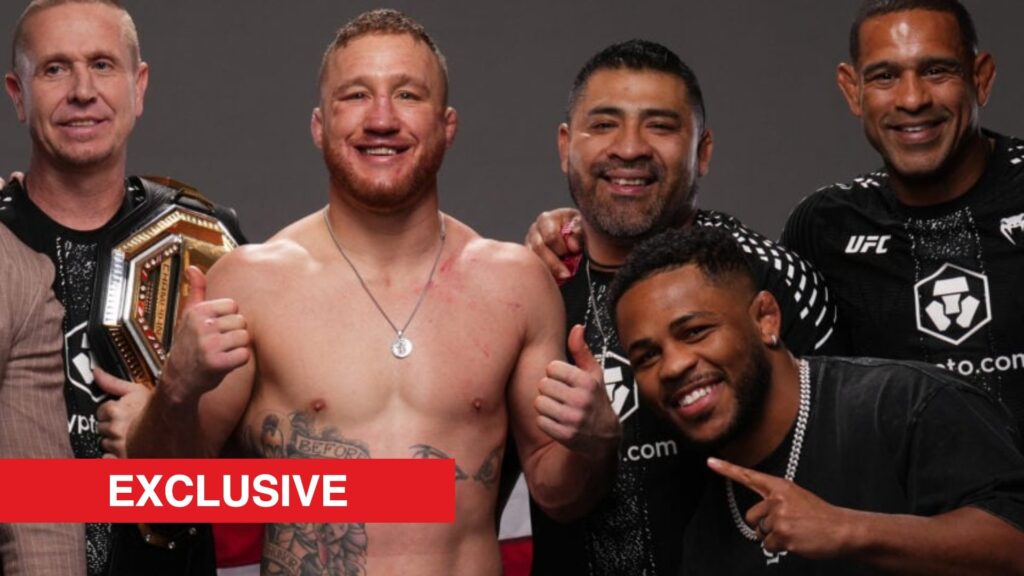 Justin Gaethje’s UFC White House underdog status is the result of ‘trendy’ Ilia Topuria support says teammate